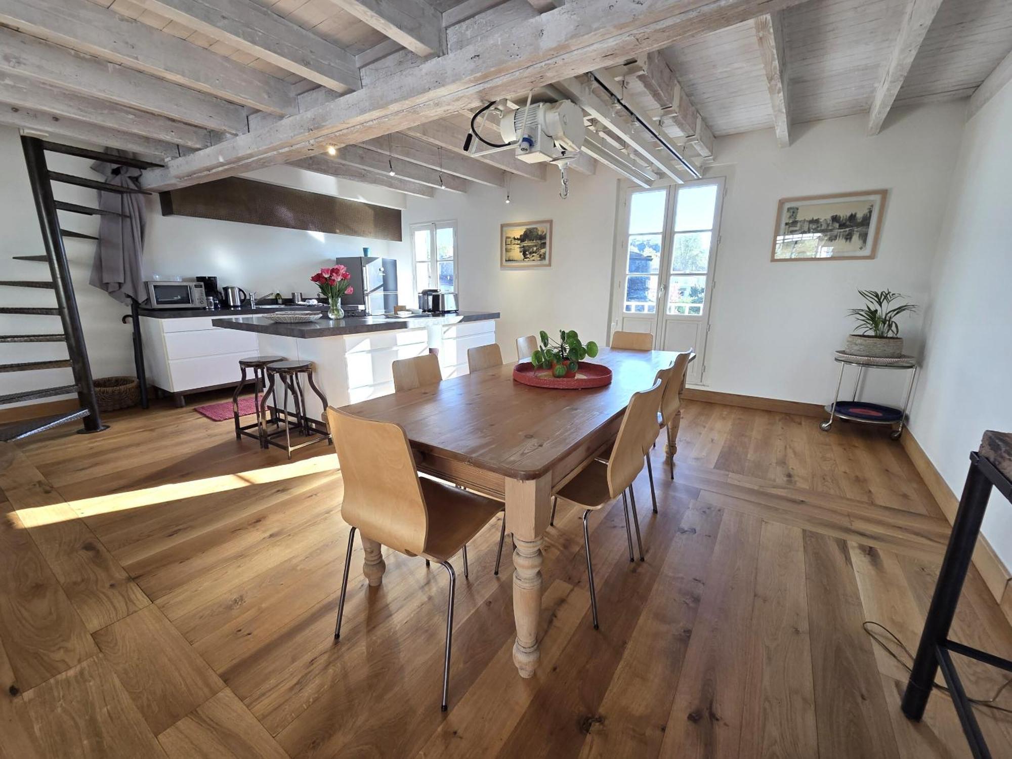 Quai 3 Loft Moderne Et Lumineux Les Pieds Dans L'Eau Daire Jarnac Dış mekan fotoğraf